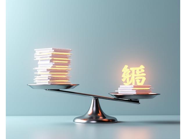 法的文書と厳格なコンプライアンスを示す天秤のイラスト